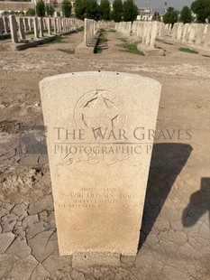 BAGHDAD (NORTH GATE) WAR CEMETERY - NAZIR HUSAIN SHAH, 